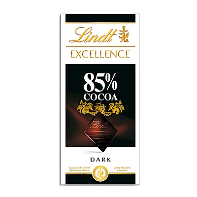 Lindt 瑞士蓮 極醇系列85%巧克力片(100g)