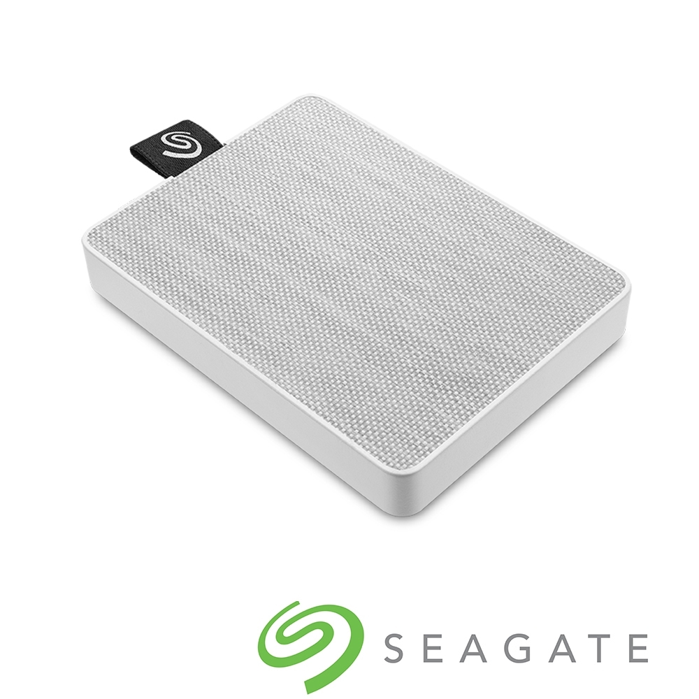 Seagate One Touch 500GB 外接式固態硬碟-晨霧白