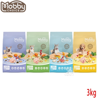 Mobby 莫比 犬食譜系列 飼料 3kg X 1包