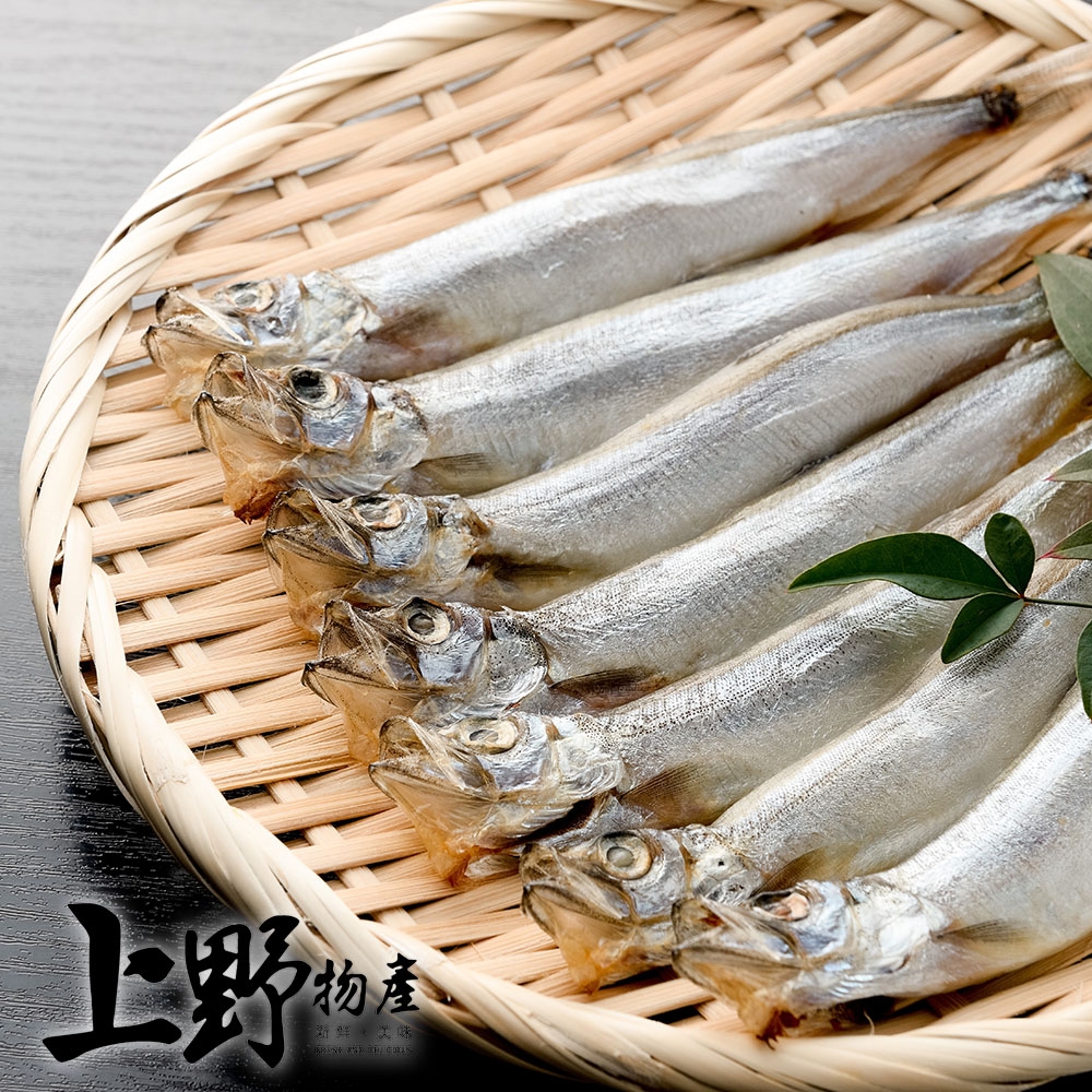 【上野物產】加拿大進口 北海野生柳葉魚（200g±10%/包）x18包