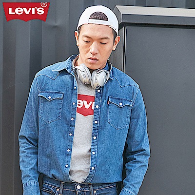 Levis T恤 男裝 經典LOGO TEE 灰色