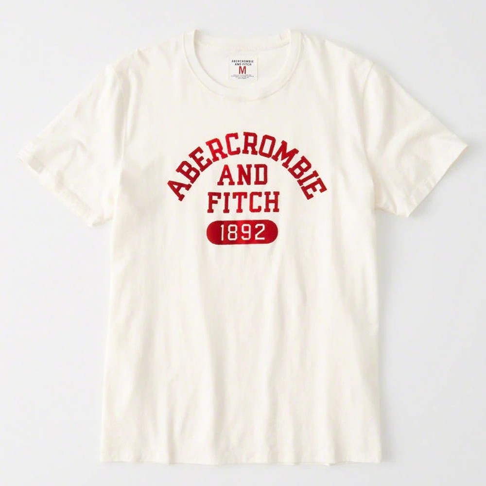 af a&f Abercrombie & Fitch 短袖 T恤 白色 1165