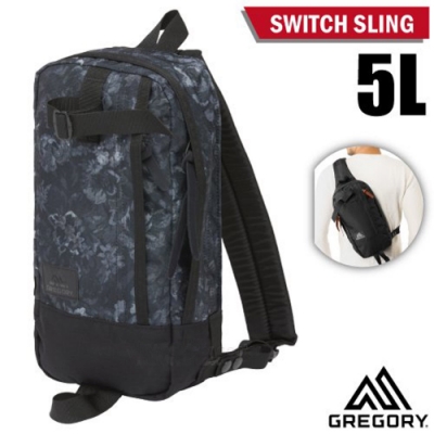 GREGORY Switch Sling 單肩後背包5L_闇黑印花