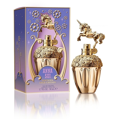 anna sui fantasia gold 童話金色獨角獸淡香水 50ml (原廠公司貨)