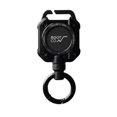 日本 ROOT CO. MAG REEL SQR. 360度正方形多功能登山扣