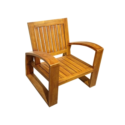 吉迪市柚木家具 柚木曲線扶手造型單人椅/沙發椅 RPLI001C 不含墊 實木 創意 低調 奢華 個性 單人椅