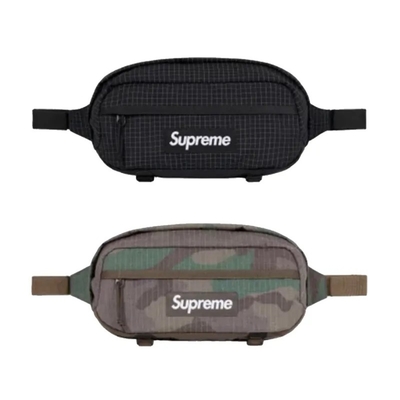 Supreme 24SS Waist Bag 腰包 迷彩/黑色 運動腰包 收納包 隨身包