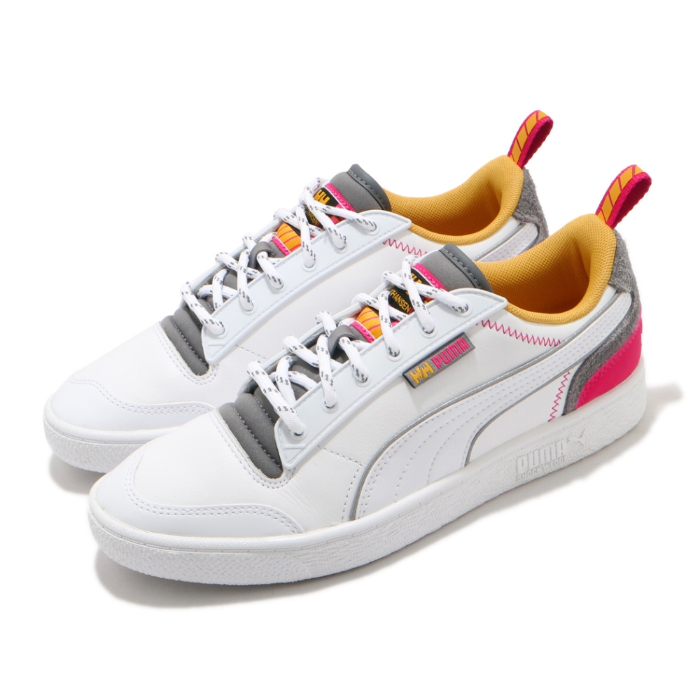 Puma 休閒鞋 Ralph Sampson Helly Hansen 男女鞋 復古 皮革鞋面 穿搭 白 灰 37263101