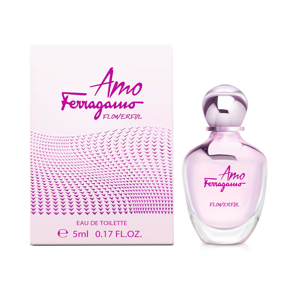 *Salvatore Ferragamo 費洛加蒙 AMO我愛璀璨女性淡香水 小香5ml