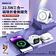 Remax RP-W72 折疊式磁吸三合一無線充電盤 product thumbnail 1