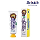 韓國【Bristik】動物小夥伴 兒童含氟牙膏 藍莓 50g(純淨透明色牙膏) product thumbnail 1