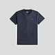 Hollister 海鷗 HCO 熱銷刺繡海鷗素面短袖T恤-深藍色 product thumbnail 1