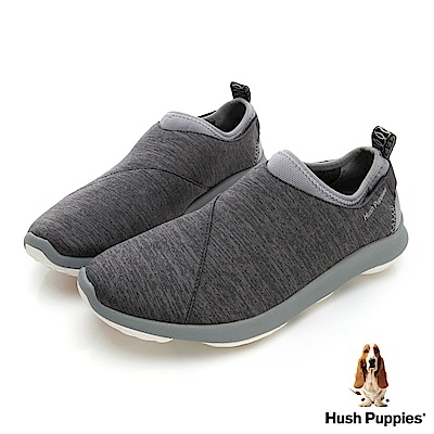 Hush Puppies Bounce Max 高效彈力休閒女便鞋-淺灰