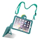 侏儸紀Q版恐龍 iPad 6/Air2/Pro 9.7吋 共用 全包覆矽膠防摔支架軟套+掛繩 保護套 product thumbnail 2