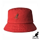 KANGOL-WASHED BUCKET 漁夫帽-磚紅色 product thumbnail 1