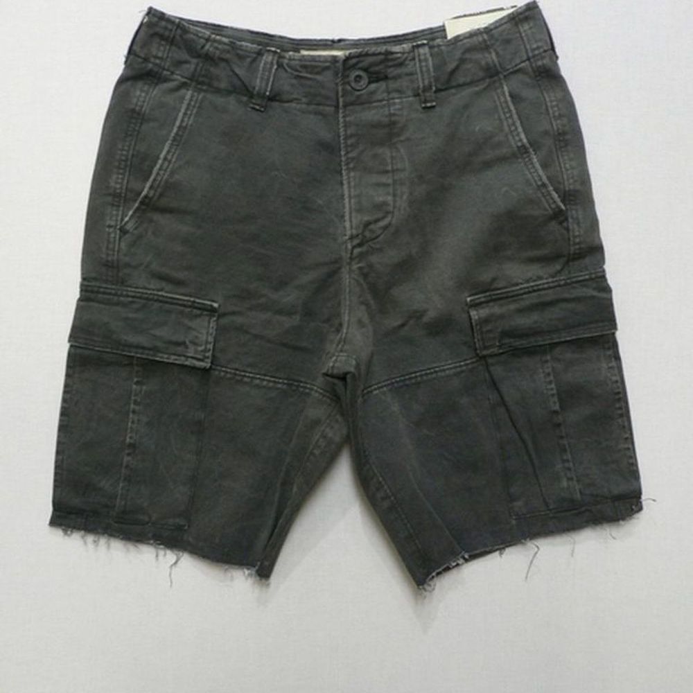 AF a&f Abercrombie & Fitch 短褲 藍色 0875