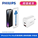 【PHILIPS飛利浦】 IPhone 14系列 防窺視鋼化玻璃保護貼+20W 2port PD充電器 (DLK5502~06+DLP4326C) product thumbnail 12