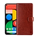 IN7 瘋馬紋 Google Pixel 5 (6吋) 錢包式 磁扣側掀PU皮套 吊飾孔 手機皮套保護殼 product thumbnail 7