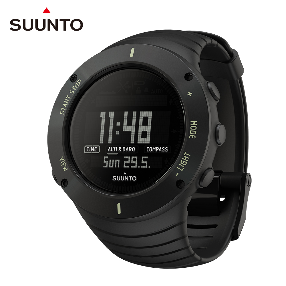 SUUNTO Core Ultimate Black 時尚設計戶外功能運動錶