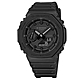 G-SHOCK CASIO 卡西歐 / 八角型 雙顯 防水200米 橡膠手錶-黑色/45mm product thumbnail 1