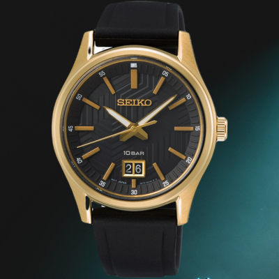 SEIKO精工 CS系列 簡約 大視窗日期腕錶 6N76-00K0C/SUR560P1 (SK034)