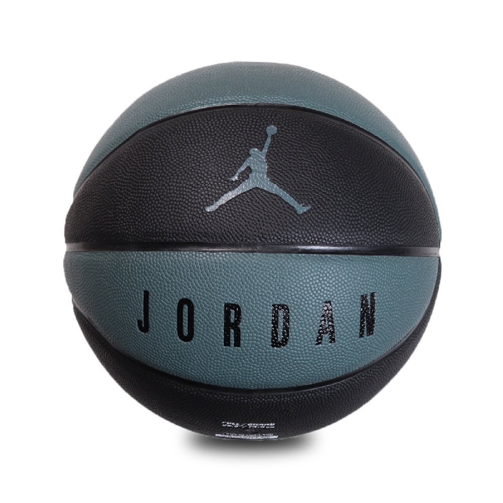 Nike 籃球Jordan Ultimate 8P No.7 喬丹飛人標準7號球室內外適用藍綠黑 