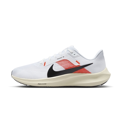 【NIKE】Air Zoom Pegasus 40 運動鞋 慢跑鞋 白紅 男鞋 -FJ0686100