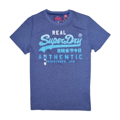 SUPERDRY 極度乾燥 男 T恤 藍色 1369