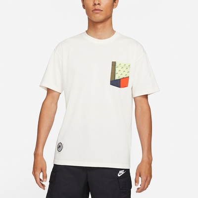 NIKE 上衣 短袖上衣 運動  男款 白 DJ1342901 AS M NSW TEE M2Z POCKET