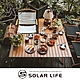 Solar Life 索樂生活 輕量鋁合金木紋蛋捲桌/L+S (大+小優惠組).鋁合金折疊桌 露營桌野餐桌 戶外摺疊桌 露營美學 輕巧桌休閒桌 product thumbnail 1