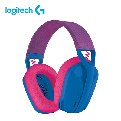 羅技 logitech G G435 輕量雙模無線藍芽耳機-藍