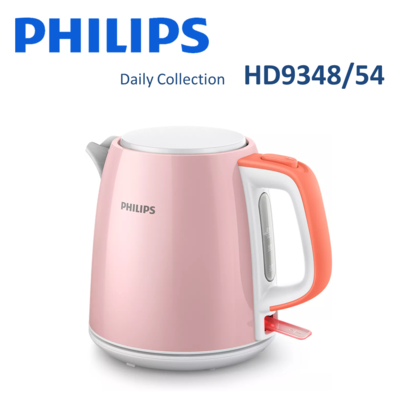 philips飛利浦 daily collection 不鏽鋼煮水壺 hd9348/54 (粉色)