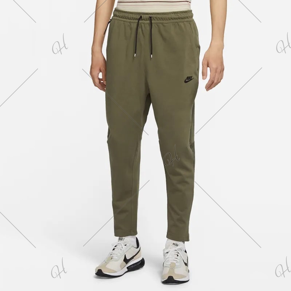 NIKE 耐吉 長褲 運動褲 男款 綠  DM6592-222 AS M NSW KNIT LTWT OH PANT