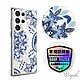 apbs Samsung Galaxy S24系列 輕薄軍規防摔水晶彩鑽手機殼-青花瓷 product thumbnail 1