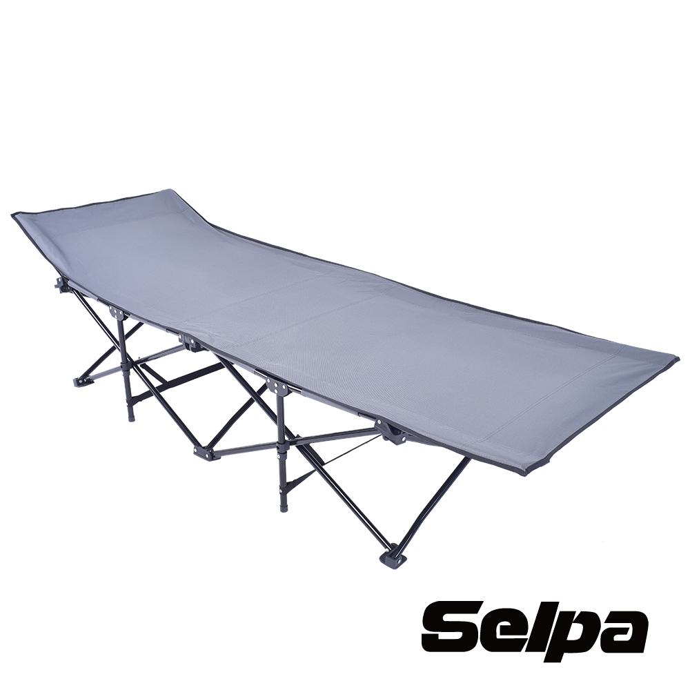 韓國SELPA 加大款高承重速開行軍床 露營床 (兩色任選) product image 1