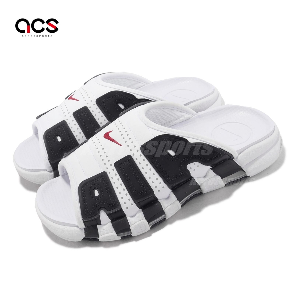 Nike 拖鞋Wmns Air More Uptempo Slide 女鞋白黑大AIR FJ0755-100 | 涼