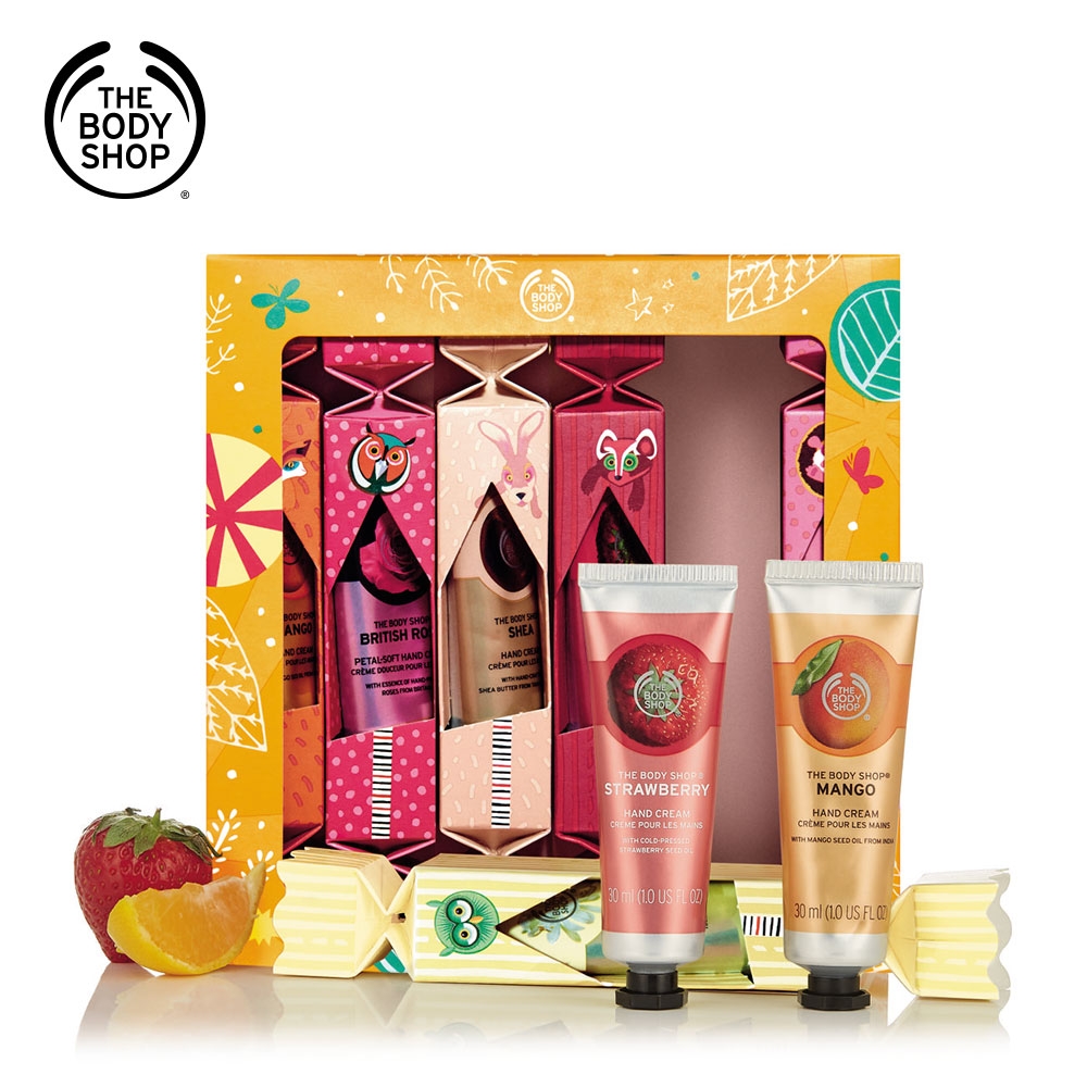 The Body Shop 繽紛果香護手霜原裝禮盒