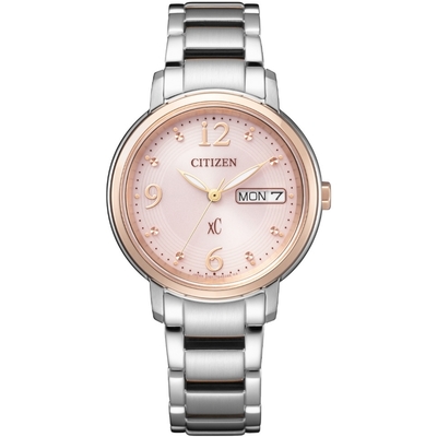 CITIZEN 星辰 xC廣告款 光動能優雅腕錶 32.5mm / EW2425-57W