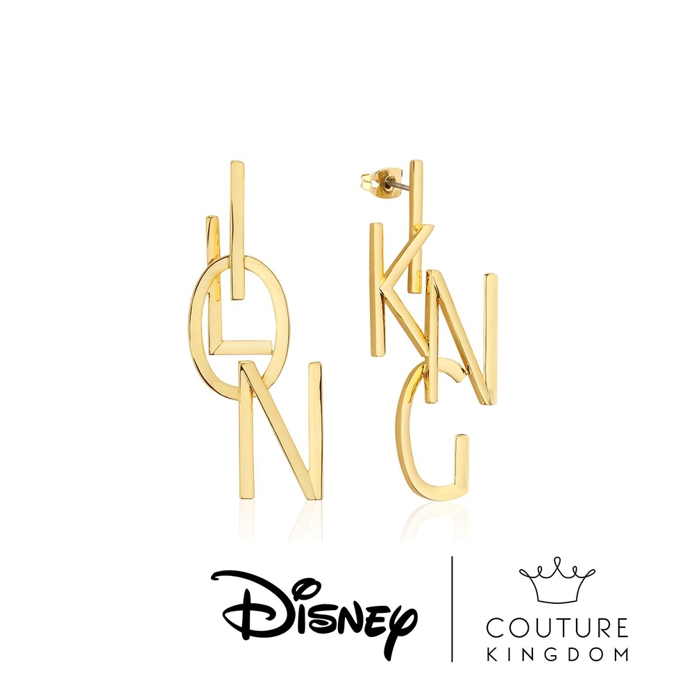 Disney Jewellery by Couture Kingdom迪士尼獅子王字母耳環