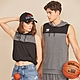 NBA 基本版 連帽 訓練背心-灰色系-3425112011 product thumbnail 1