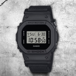 CASIO 卡西歐 G-SHOCK 尼龍錶帶 電子手錶 送禮推薦 DW-5600BCE-1