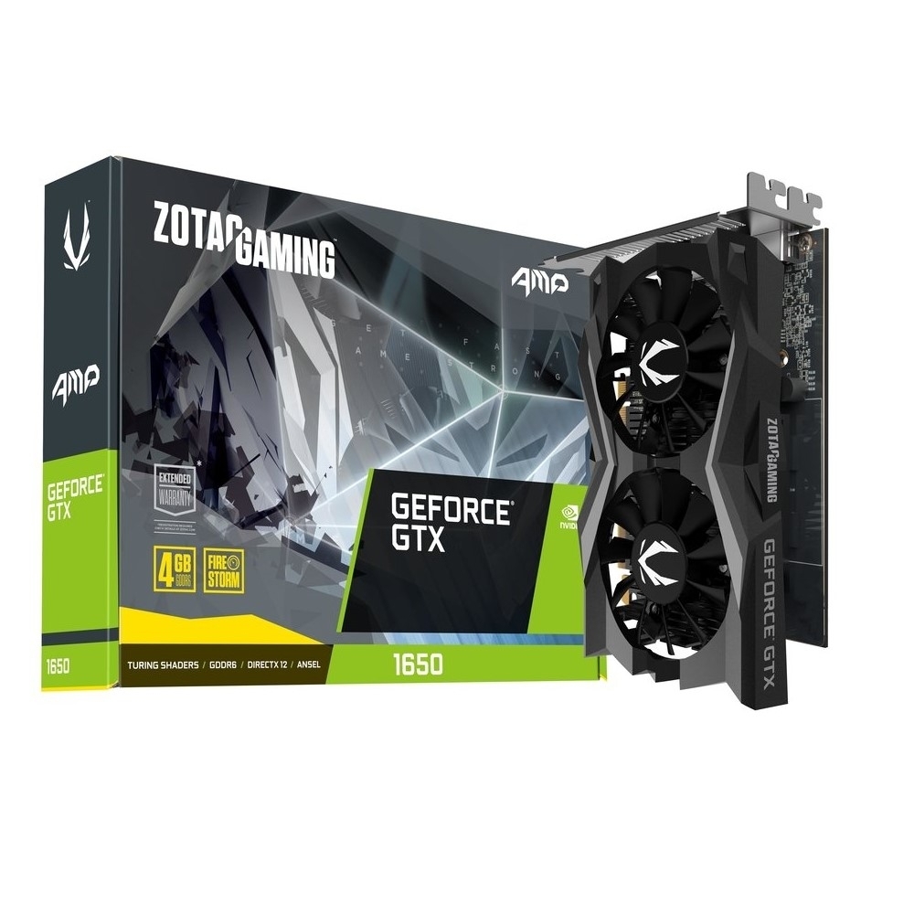 ZOTAC索泰 GAMING GeForce GTX 1650 AMP GDDR6 顯示卡