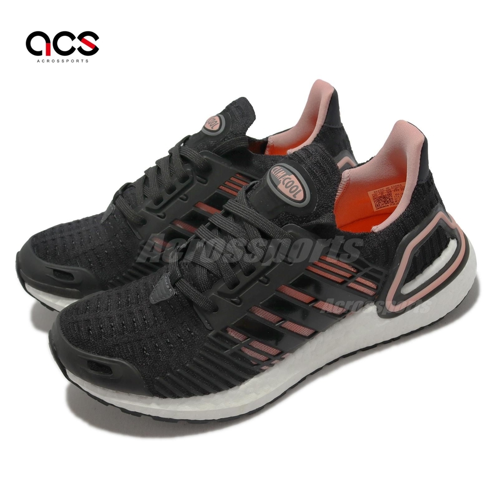 adidas 慢跑鞋 Ultraboost CC 1 DNA W 女鞋 黑 粉紅 緩震 透氣 涼感 馬牌輪胎大底 GZ0432