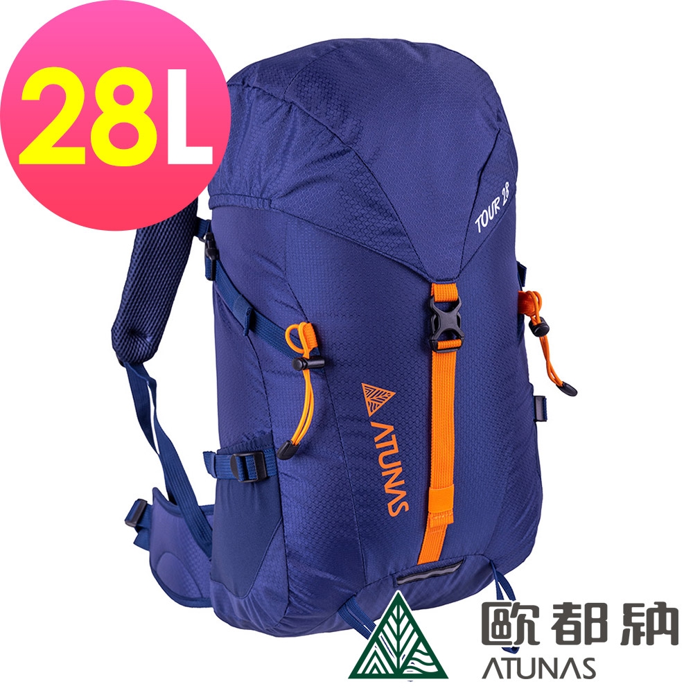 【ATUNAS 歐都納】HIKE 28L網架式透氣背包A1BPCC02藍/登山/健行/旅遊/輕量