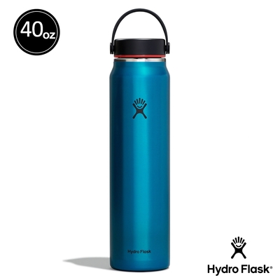 Hydro Flask 40oz/1182ml 輕量寬口提環保溫瓶 青石藍