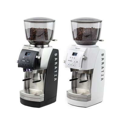 美國Baratza-專業定時電動咖啡磨豆機Vario+ (新升級金屬調節器,220段自動研磨,瑞士陶瓷刀盤,LCD螢幕,LED燈出粉口,㊣公司貨有保固)