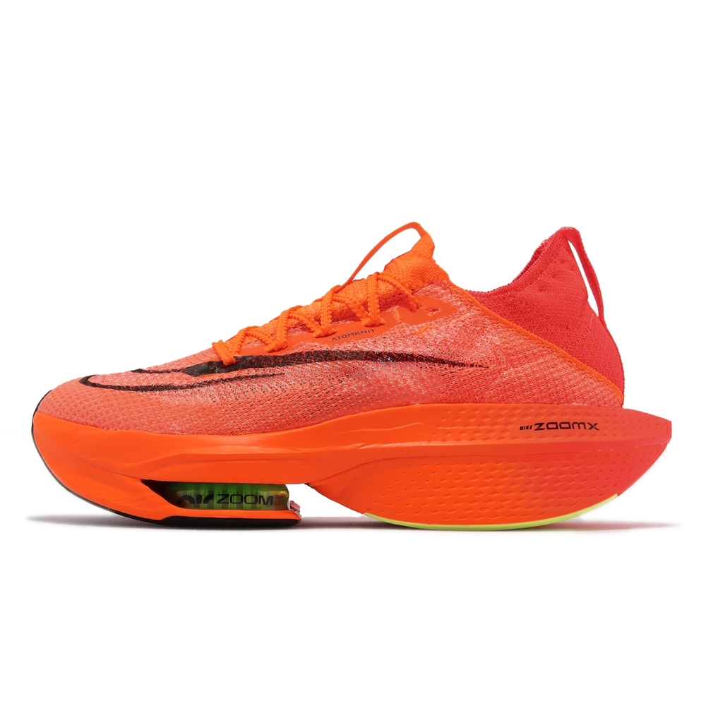 Nike 競速跑鞋Air Zoom Alphafly Next 2 男鞋橘運動鞋針織氣墊緩震