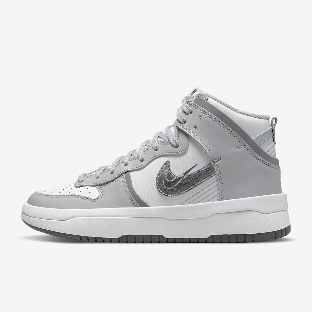 NIKE DUNK HIGH UP 女休閒鞋-灰-DH3718106