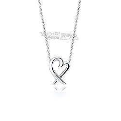 Tiffany&Co. Loving Heart 純銀項鍊(迷你)