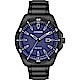 CITIZEN 星辰 光動能運動風手錶-藍x黑/45mm(AW1585-55L) product thumbnail 1